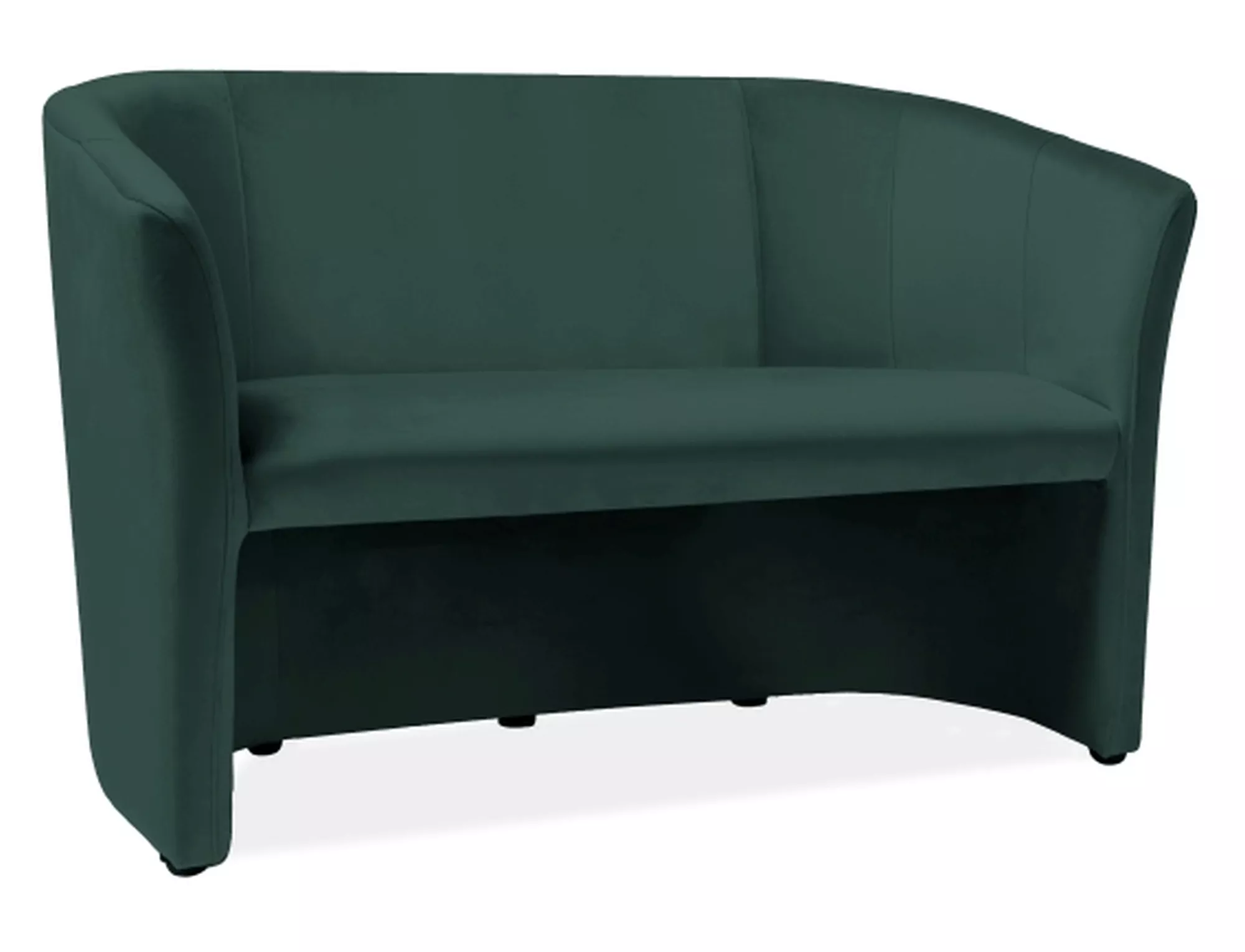 Sofa dwuosobowa TM-2 Velvet zielony