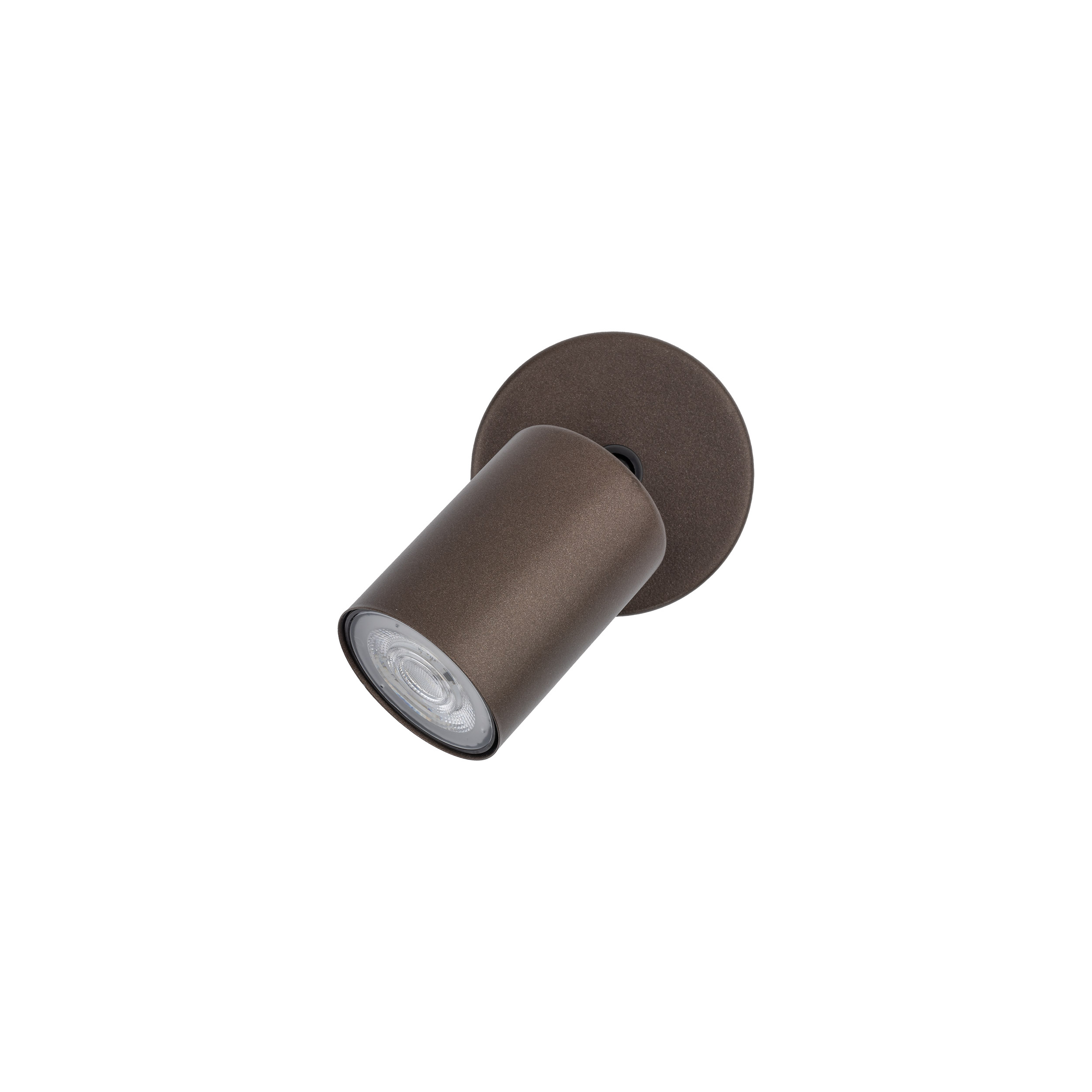 Lampa sufitowa / Kinkiet TOP brązowy regulowany 15x12cm - TK_5957