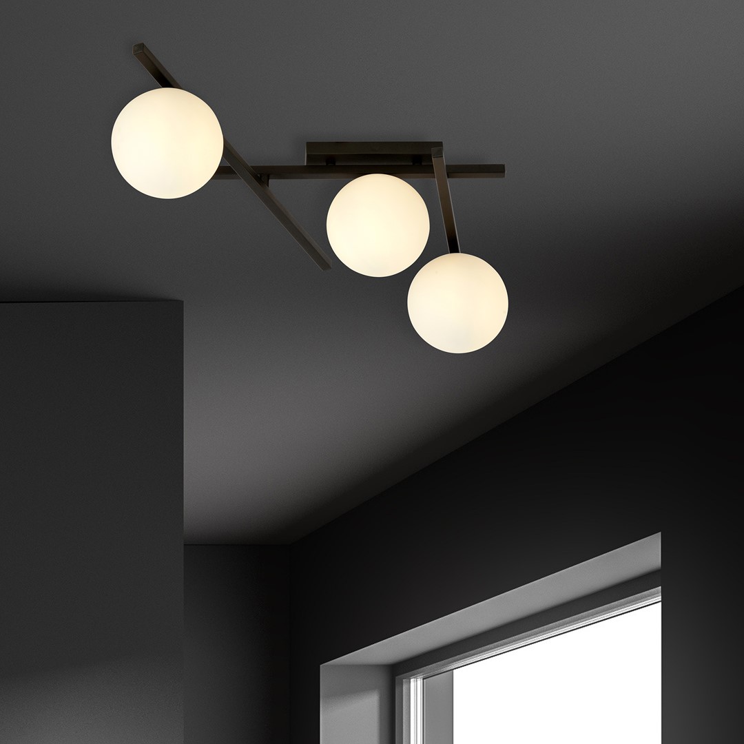 Lampa sufitowa SMART Czarny 1103/3 - 1103/3