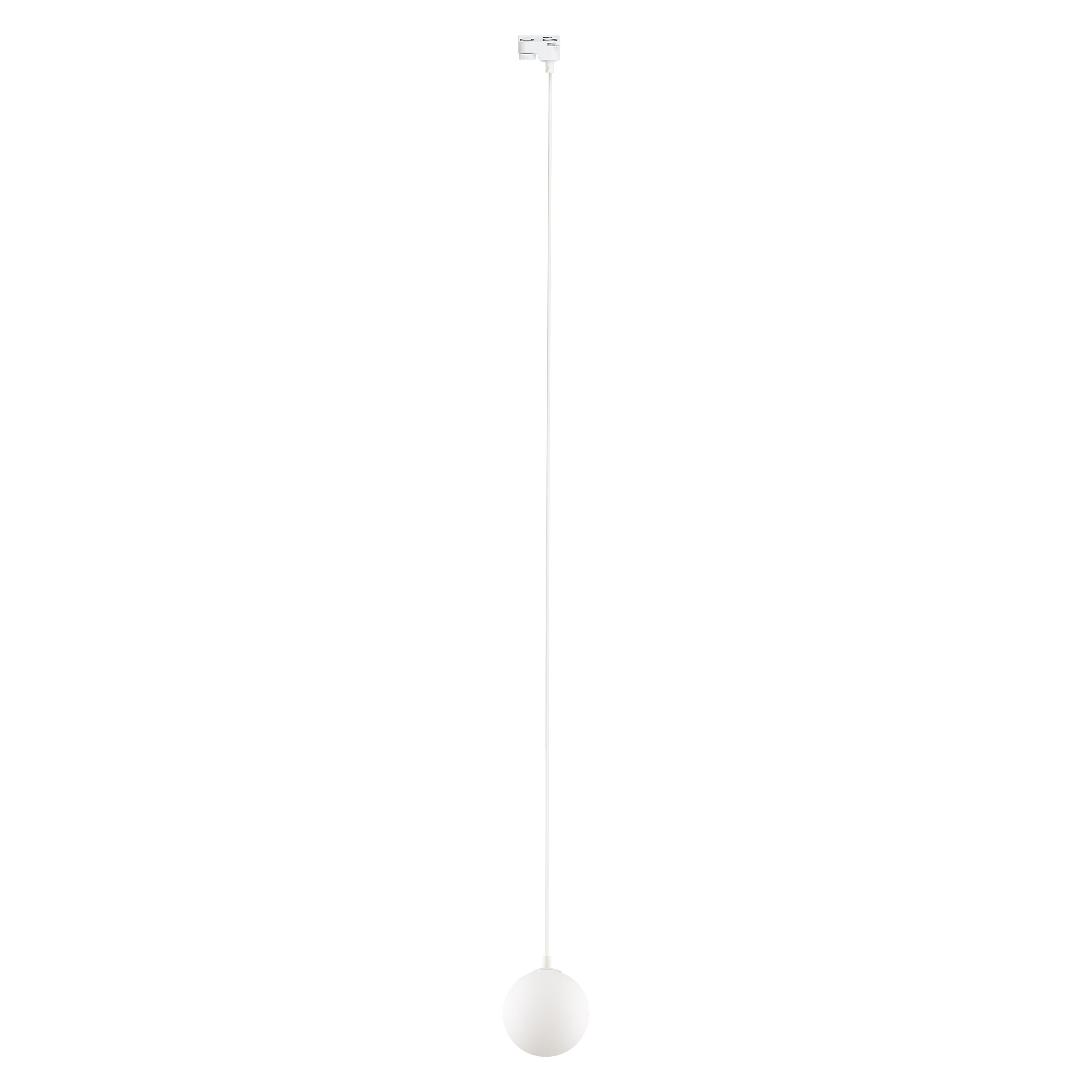 Reflektor listwowy wiszący TRACER biały okrągły klosz 155x12cm - TK_4886