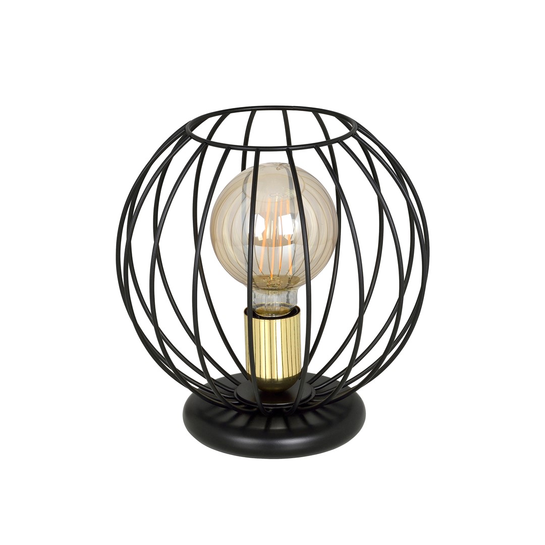 Lampka nocna  ALBIO Czarny 144/LN1