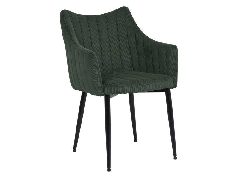 Krzesło MONTE SZTRUKS fotelowe zielone SIGNAL