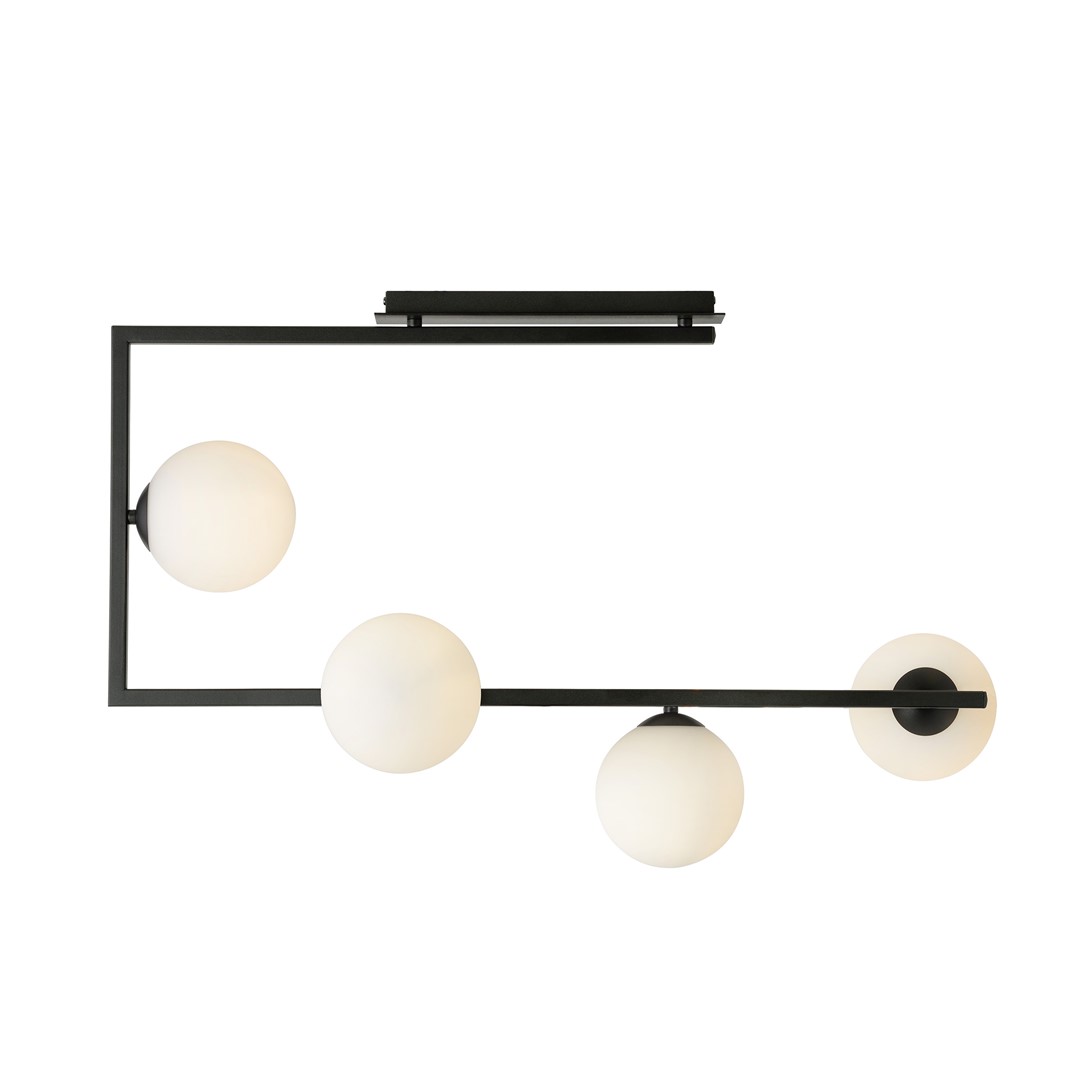 Lampa sufitowa SOMA Czarny,Złoty 1291/4 - 1291/4