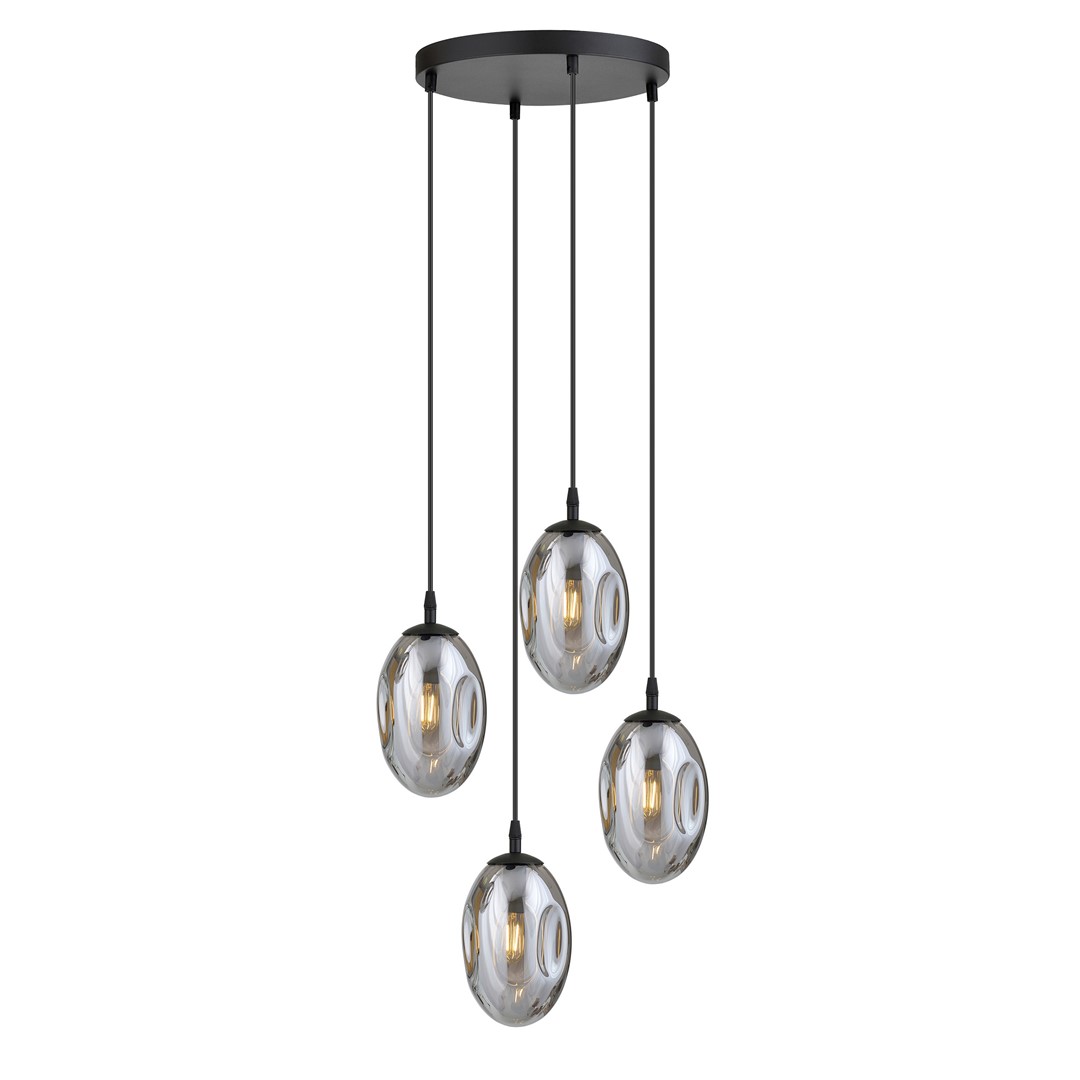 Lampa wisząca ASTRAL Czarny 1266/4PREM