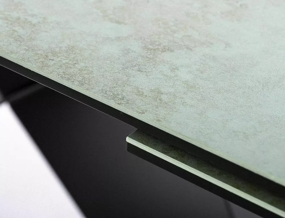 Stół rozkładany WESTIN CERAMIC ceramika Ossido Verde 90x160-240 cm - WESTINTUC160