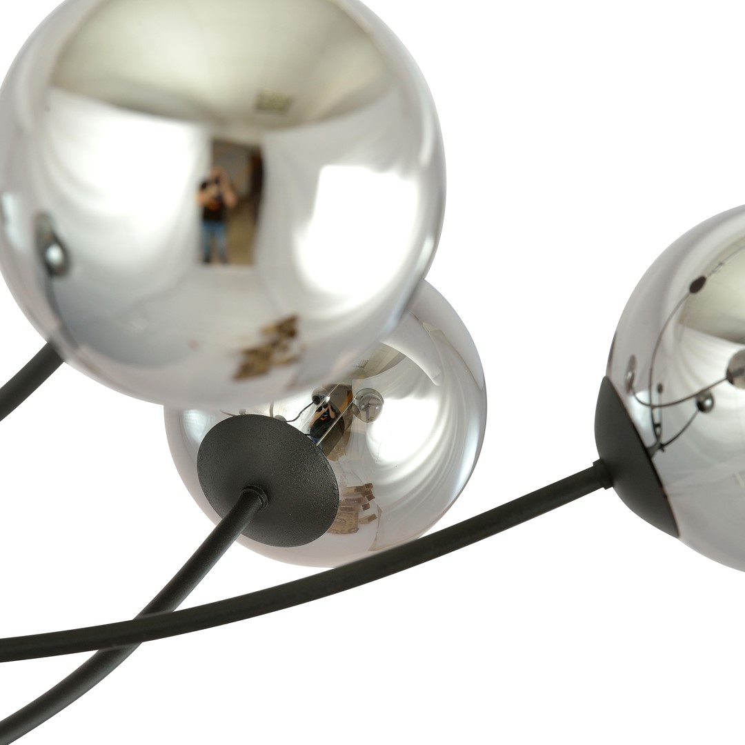 Lampa sufitowa  HUNTER Czarny 1100/4 - 1100/4