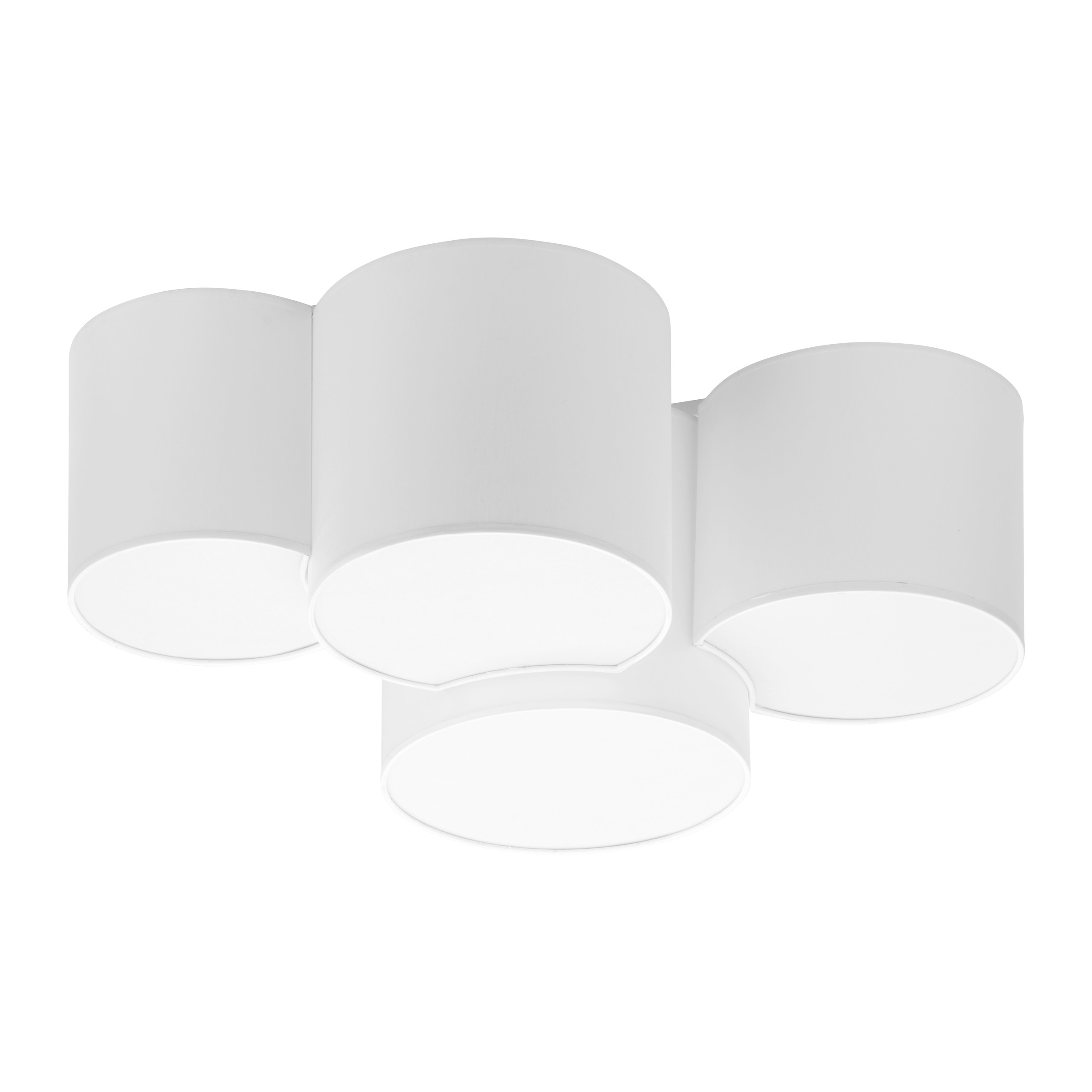 Lampa sufitowa MONA biała 69x50x30cm