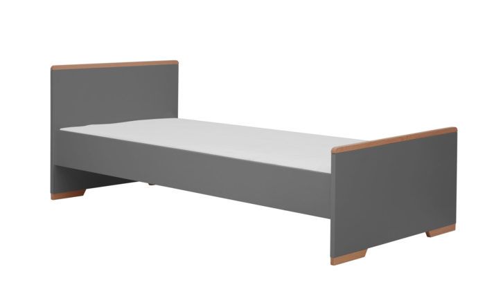 Łóżko SNAP 200x90 cm - ciemnoszare