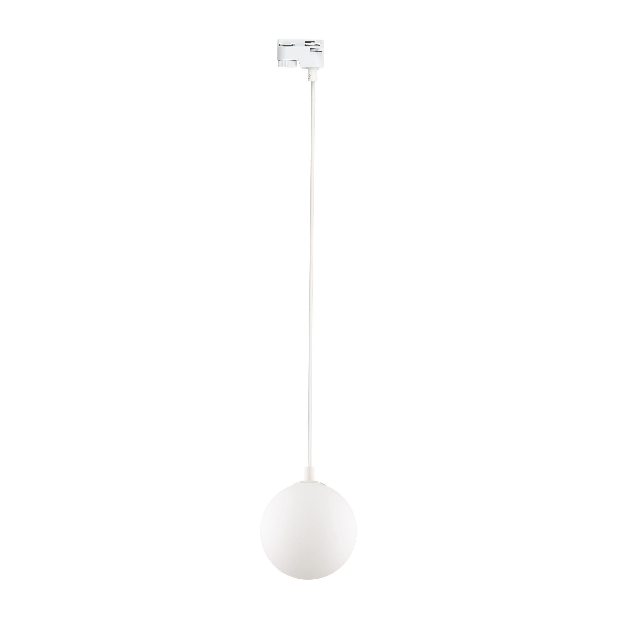 Reflektor listwowy wiszący TRACER biały okrągły klosz 155x12cm - TK_4886