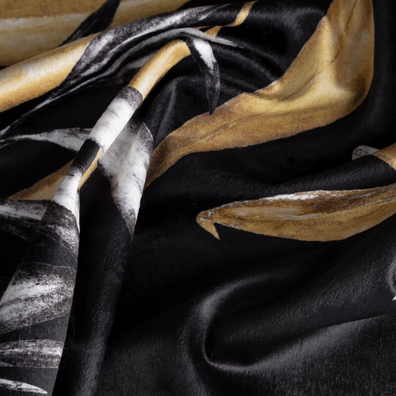 ZASŁONA CZARNA ZOJA 140 X 250 CM - EU_385813
