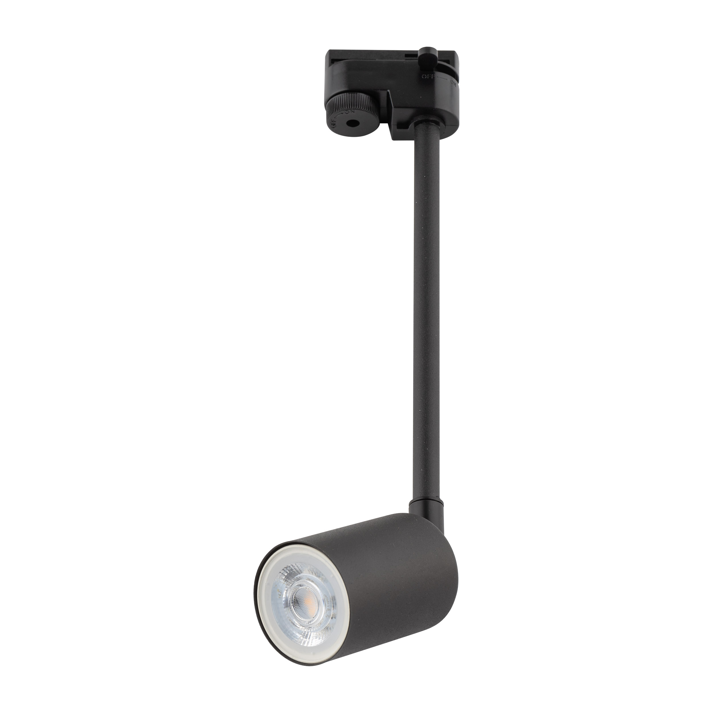 Lampa listwowa TRACER czarna regulowana 36x13x11cm
