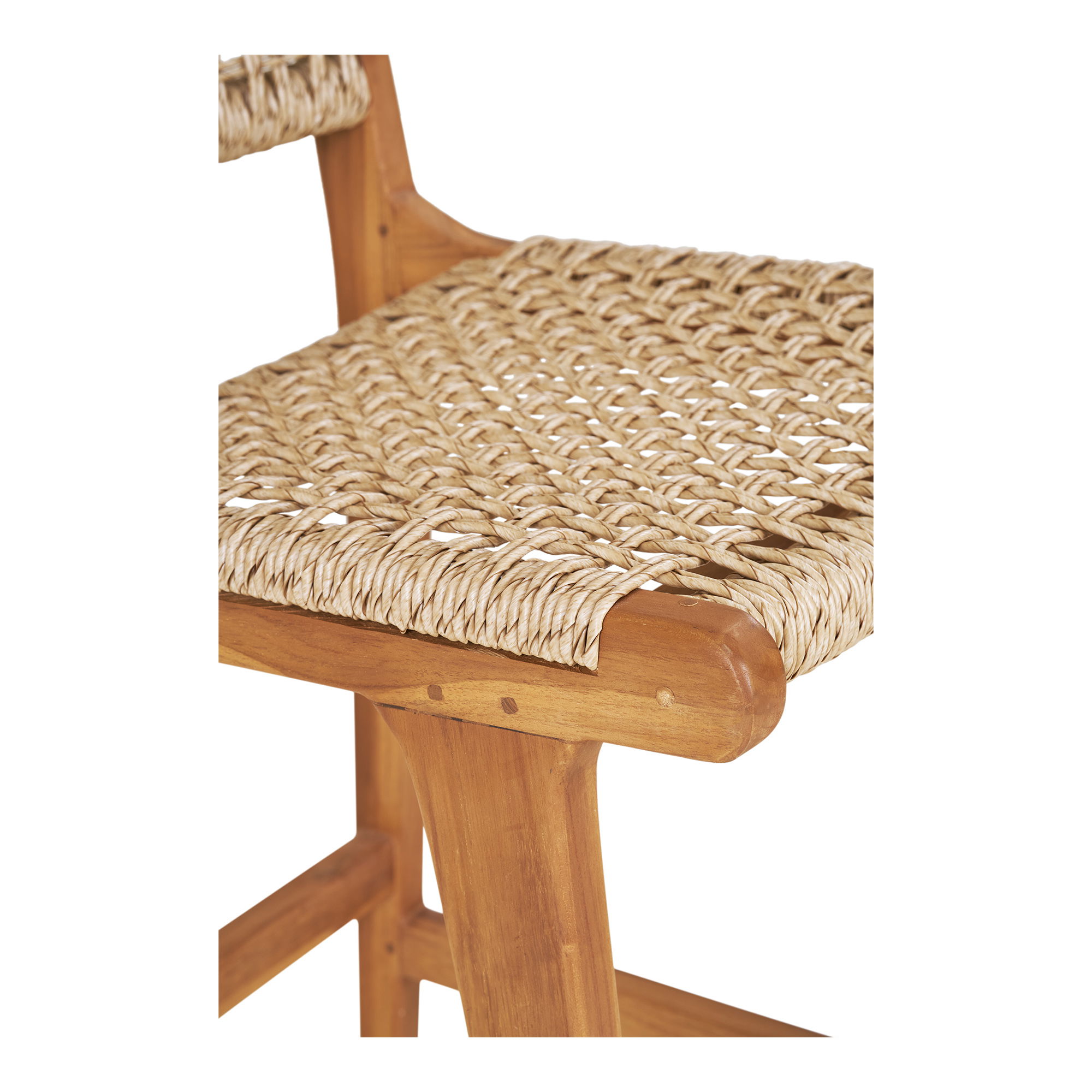 Hoker z dewna tekowego DERBY - naturalny - 7001160