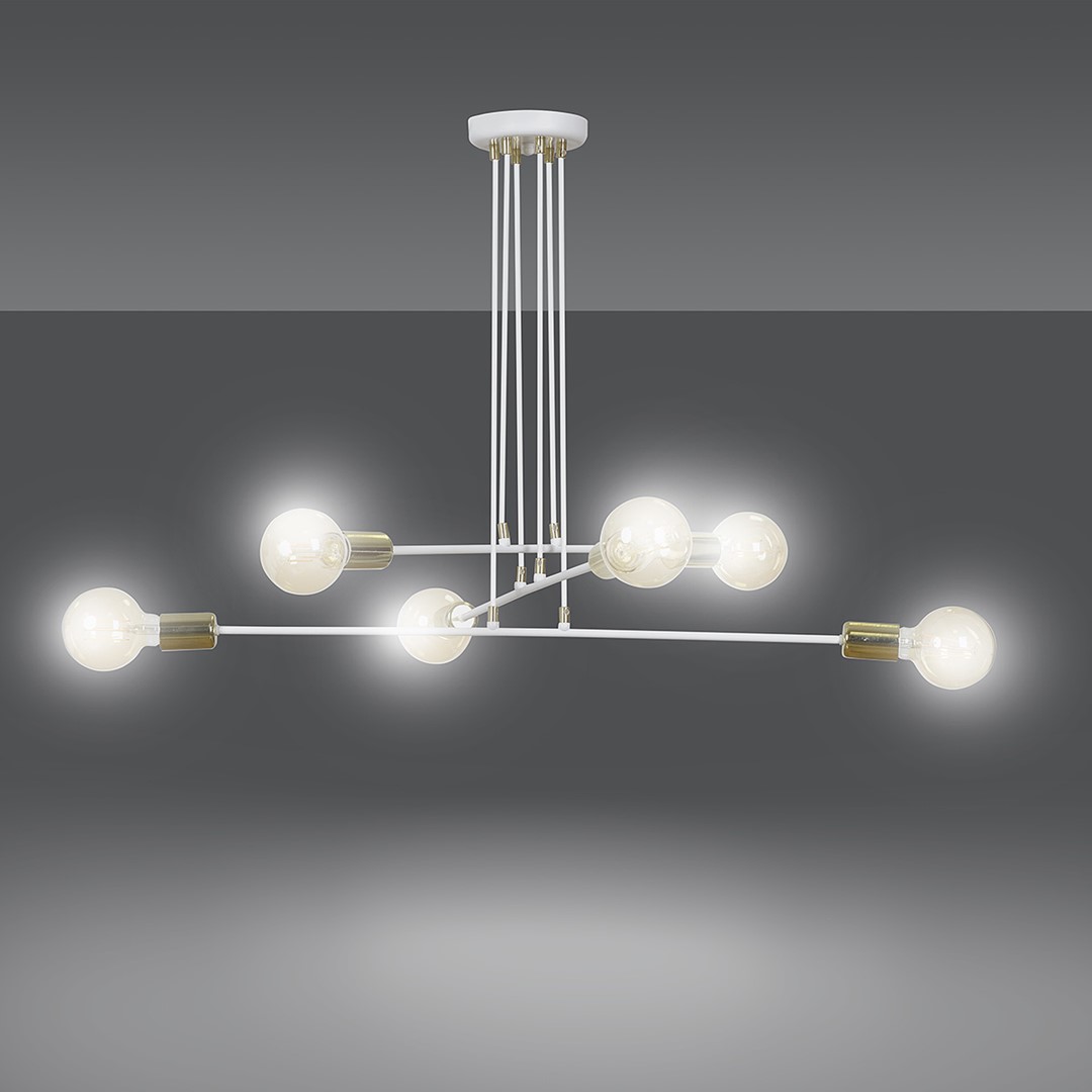 Lampa wisząca VESIO Biały 786/6 - 786/6