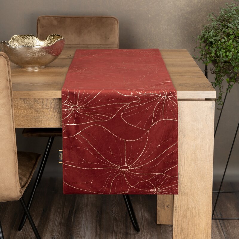 OBRUS BLINK 18 35 X 180 CM CEGLASTY - EU_390066