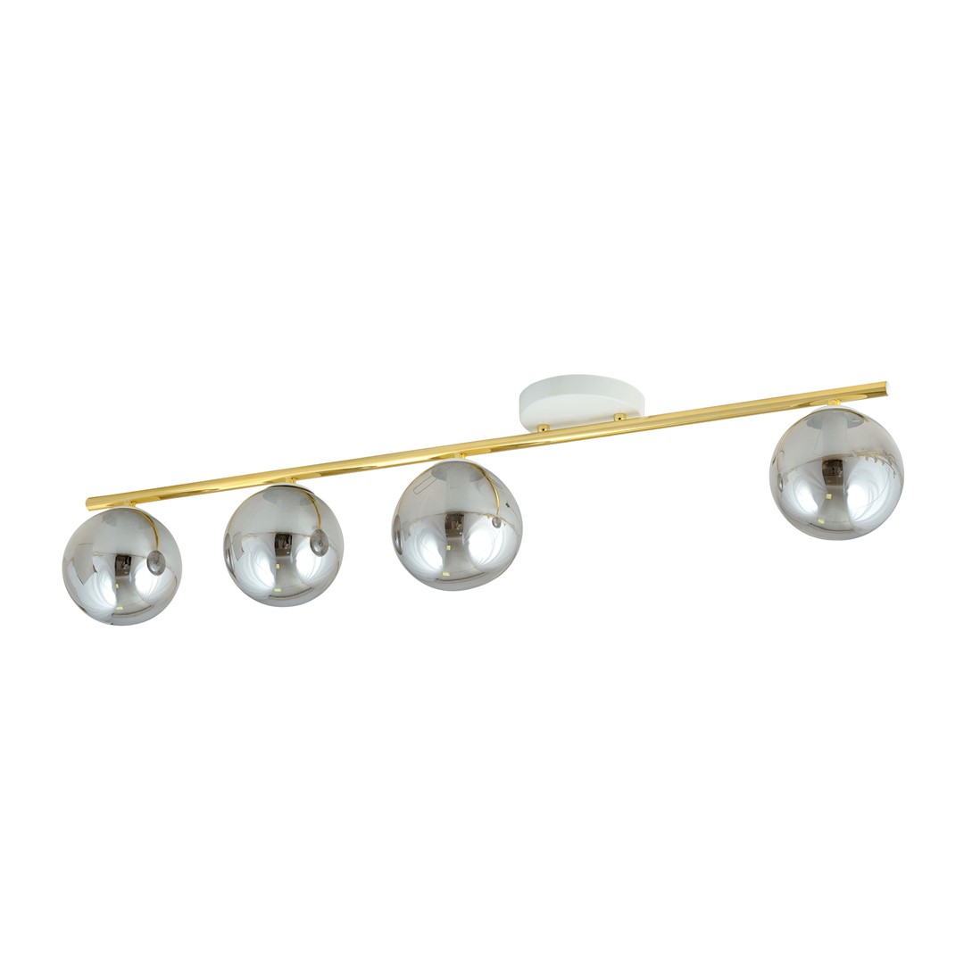 Lampa sufitowa MONZA Biały,Złoty 1251/4 - 1251/4