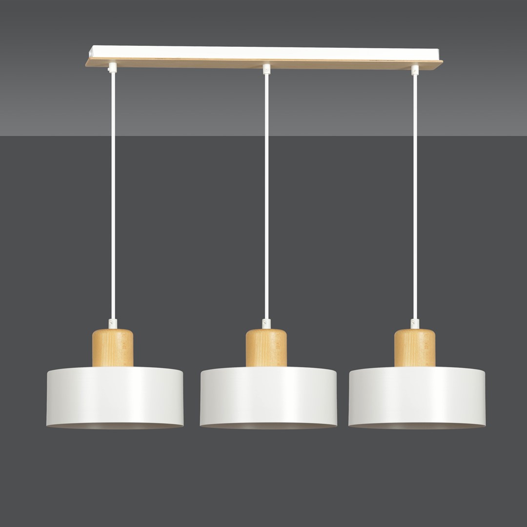 Lampa wisząca TORIN Biały 1047/3 - 1047/3