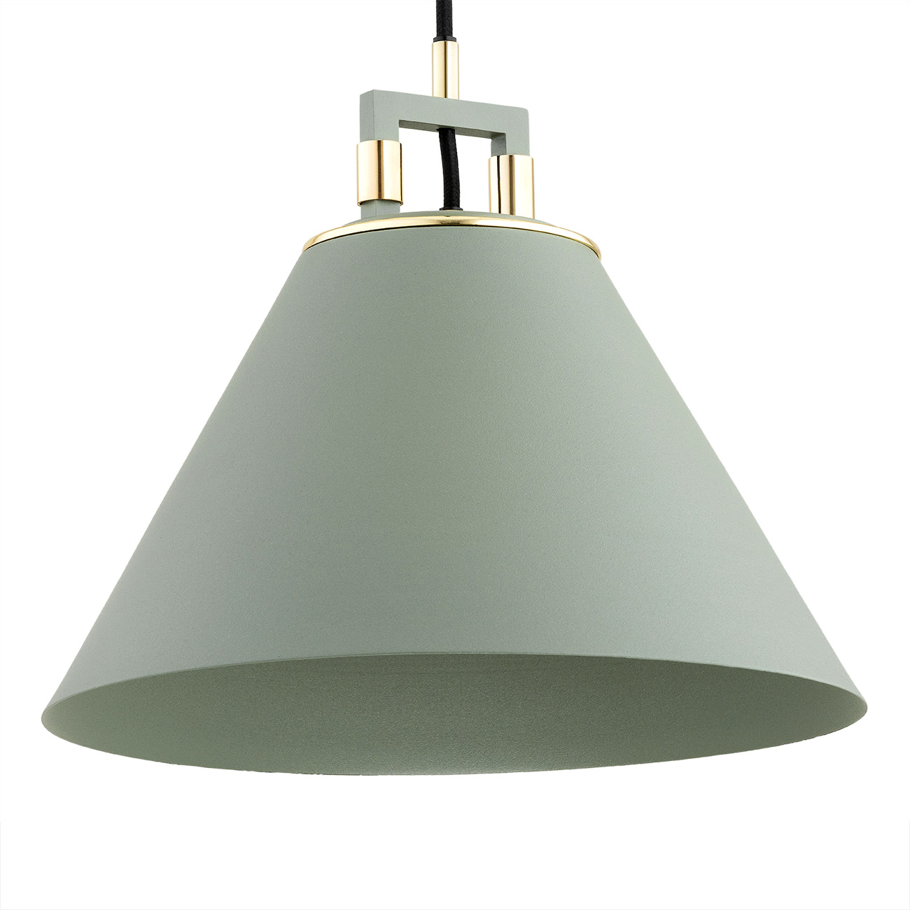 Lampa wisząca ORTE szałwia złoto 105 cm - 4916