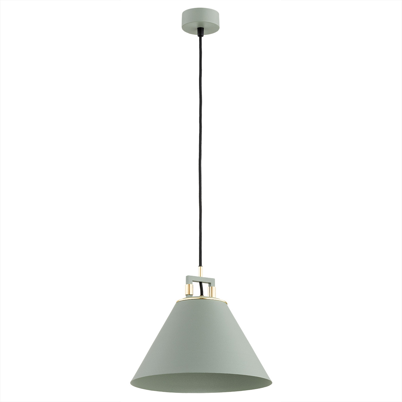 Lampa wisząca ORTE szałwia złoto 105 cm - 4916