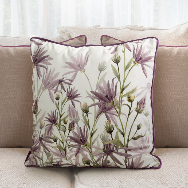 POSZEWKA TESSA 45 X 45 CM BIAŁY - EU_423833