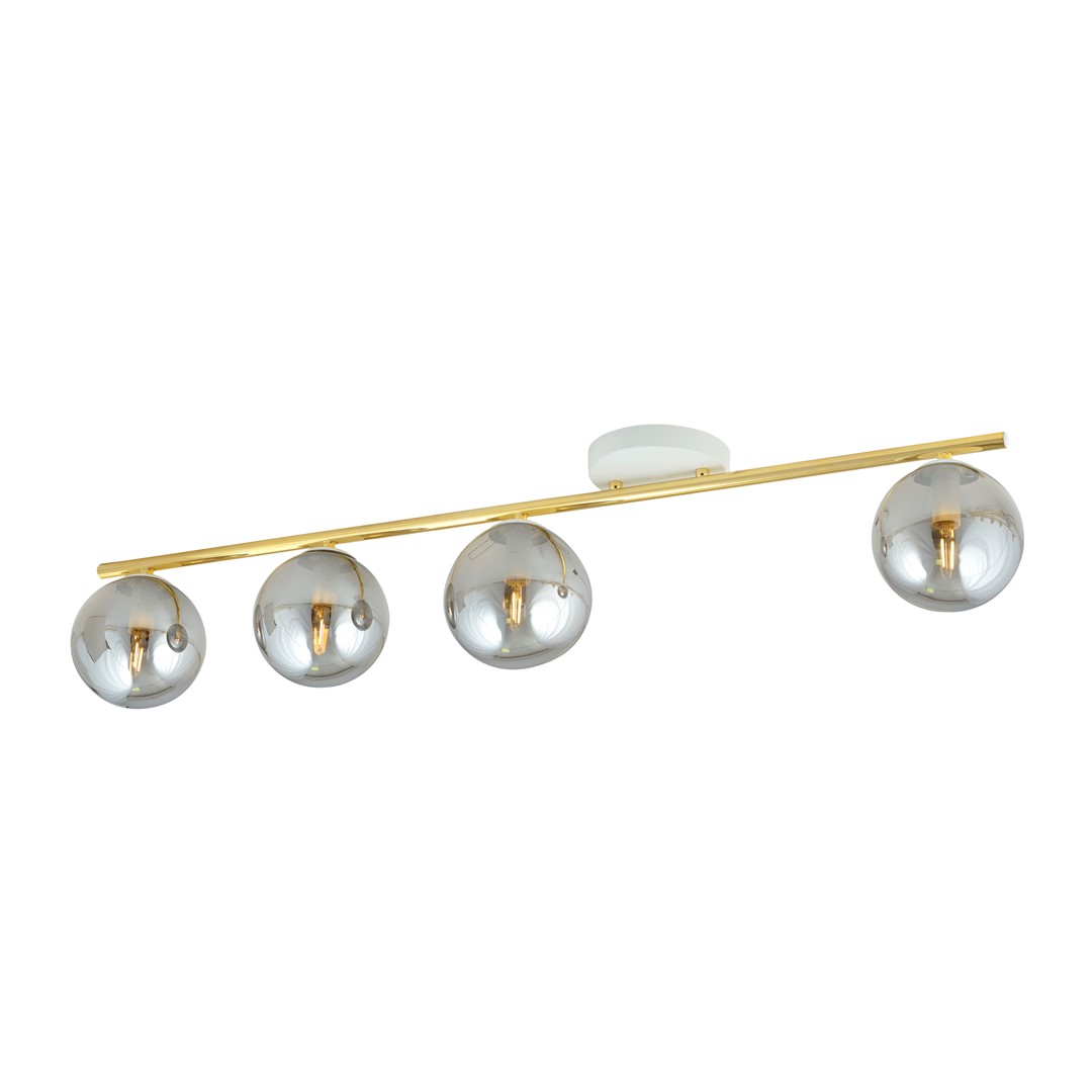 Lampa sufitowa MONZA Biały,Złoty 1251/4