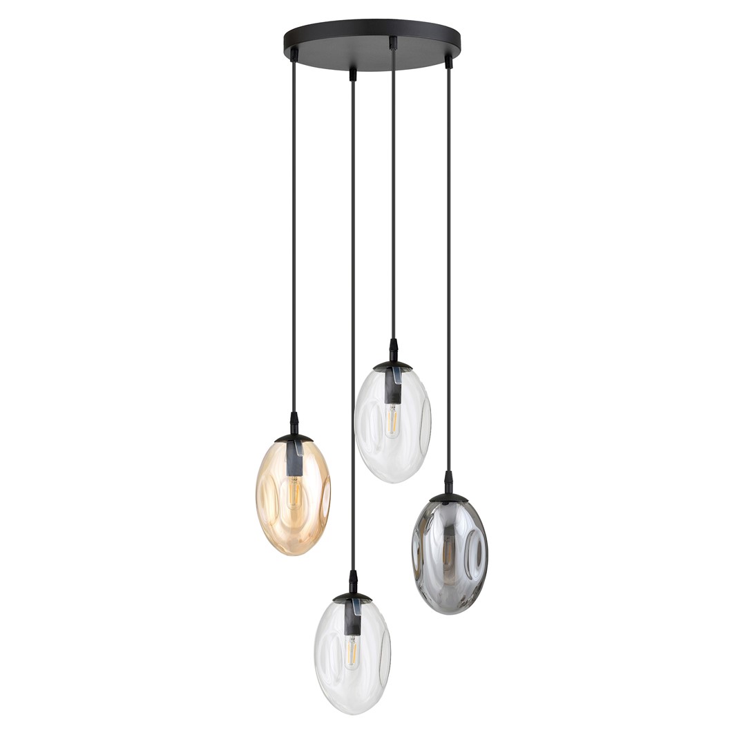 Lampa wisząca ASTRAL Czarny 1268/4PREM - 1268/4PREM